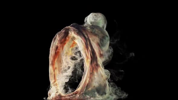 Realistic 3d Animation Formation Fx Vortex Background alt