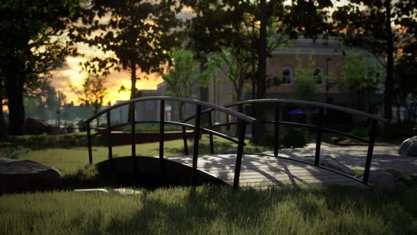 Small Town with Empty Streets alt