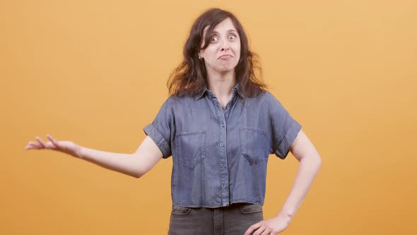 Pretty Young Woman Finding Out Good News and Gets Excited