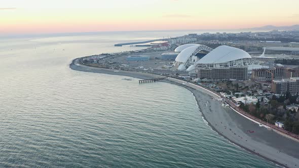 Drone View of the Immeritinsky Resort