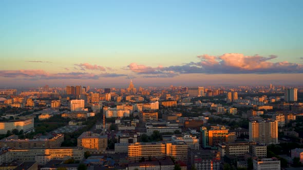 Big City Sunrise Timelapse