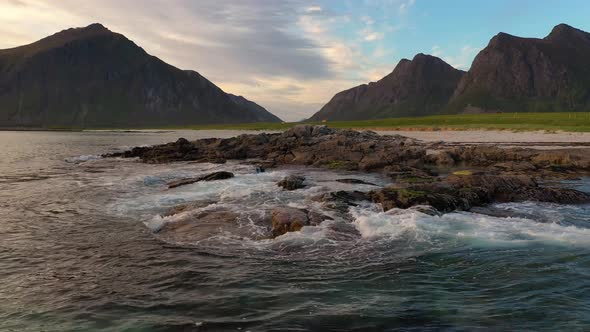 Beach Lofoten Archipelago Islands Beach