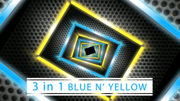 Blue And Yellow Light