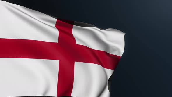 England Flag Saint George's Cross London Symbol