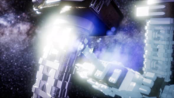 Spaceship Spacecraft Outer Galaxy Universe alt