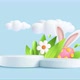 Cartoon Podium Easter Background - VideoHive Item for Sale