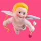 Valentine Cupid Fly Looping001 - VideoHive Item for Sale