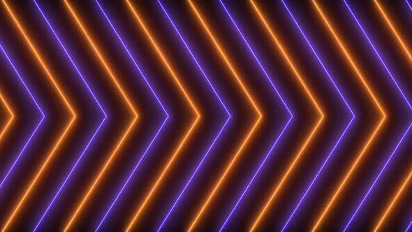 Brown Purple Color Glowing Neon Line Moving Background Animation