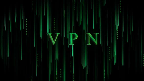 Digital Cyber Background VPN