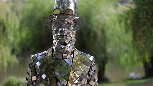 Mirrored Costumes for a Masquerade Ball