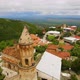 View of Ancient Belfry at St George Church in Sighnaghi Town, Touristic Place - VideoHive Item for Sale