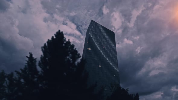 City of Frankfurt at Night