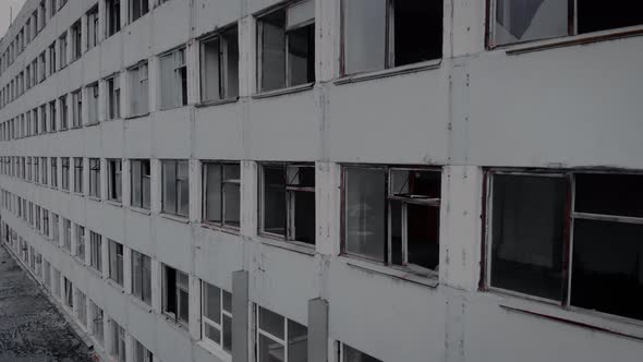 View of an Empty Multistorey Building