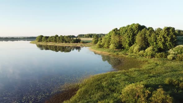 Beautiful Landscape Of Lake Skrydlevo 03