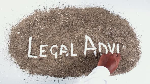 Pepper Hand Writing Legal Advice