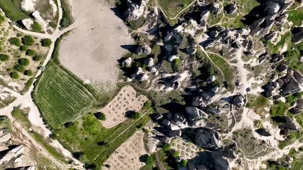 The Cosmic Landscape of Cappadocia aerial view 4 K