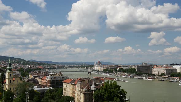 Time lapse from Danube river