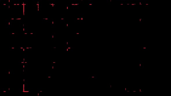 red grid animation