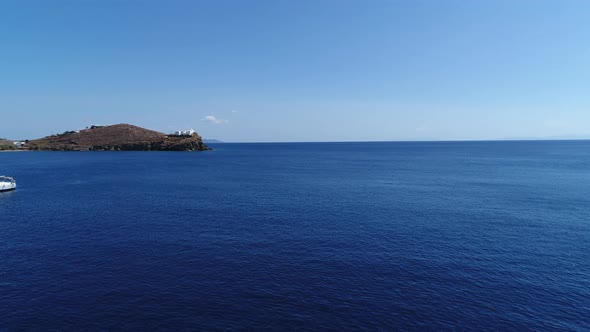 Apokofto beach at Chrisopigi near Faros on Sifnos island in cyclades in Greece