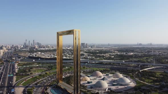 360 View of Dubai Frame