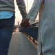 Couple in Love Holding Hands and Traveling Together - VideoHive Item for Sale