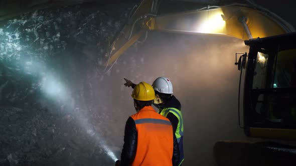 Engineers in Tunnel Construction