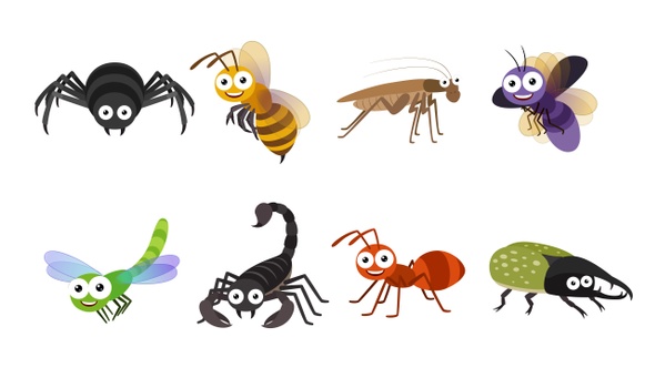 Cartoon Insects 2