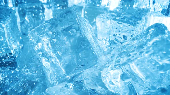 Ice Cubes, Abstract Background