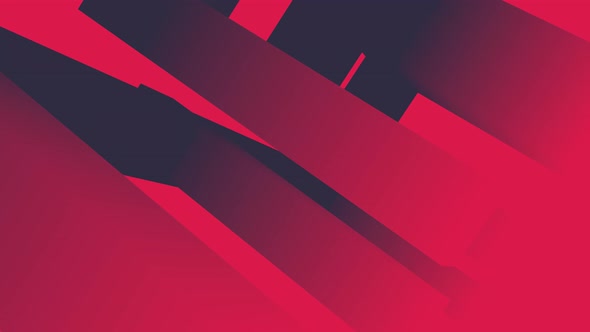 Abstract geometric red background with shapes