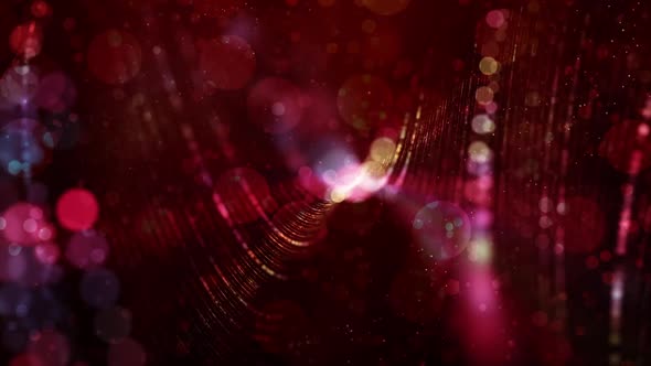 Motion Graphics Background Animation Red Moving 07