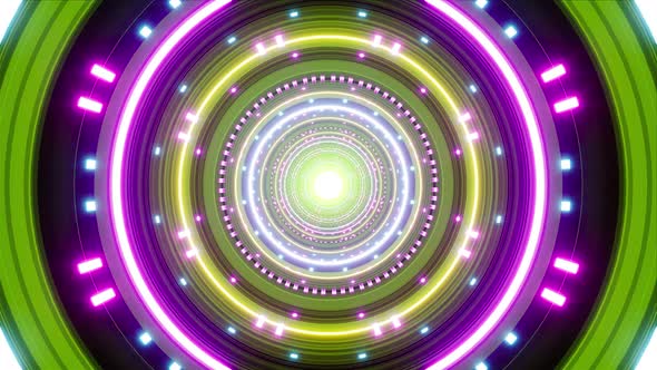 Colorful Decorative Light Tunnel alt