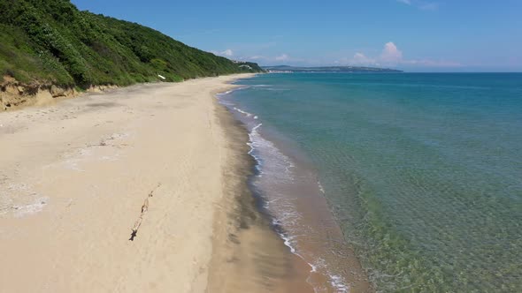 Beautiful Beach in The Summer