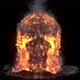 Burning Skull - VideoHive Item for Sale