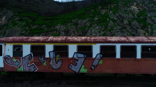 Old Train Wagons