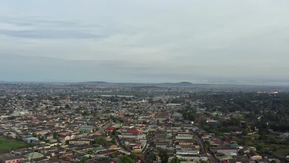 Aerial View Lusaka Zambia