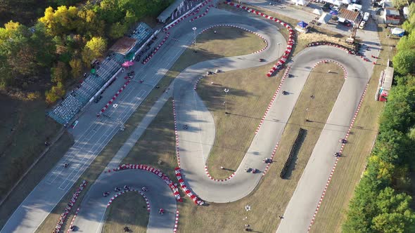 Karting Competition On The Track In Haskovo In Bulgaria 3