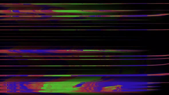 Color Glitch or Analog Distortion Noise Overlay alt