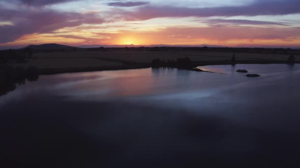 Lake Sunset - Magic Hour