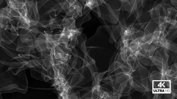 Black Smoke Flow Background Looped V2 alt