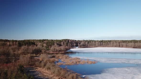 Spring Landscape Of Shevino Lake 21