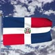 Dominican Republic Flag Waving - VideoHive Item for Sale
