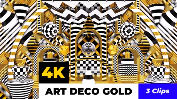 4K Art Deco Gold alt