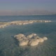 Dead Sea Salt,  Hover Over The Salt Of The Dead Sea In The Middle East Desert - VideoHive Item for Sale