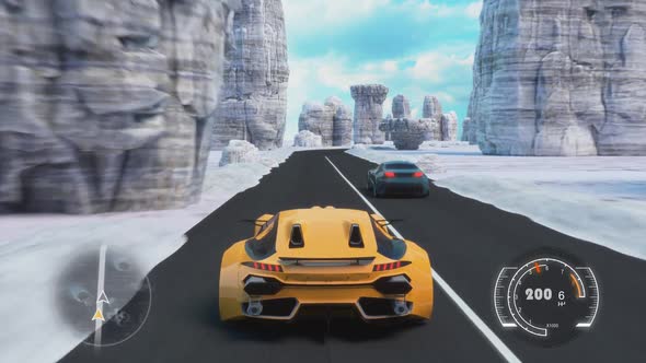 Speed Racing 3d Video Game alt