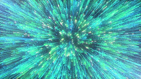 Colorful Fireworks Particles V32