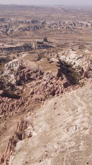 Cappadocia Landscape Aerial View