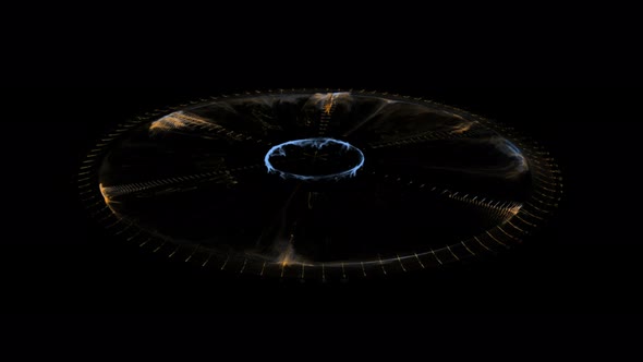 Glowing Sci-fi Gate Or Portal alt