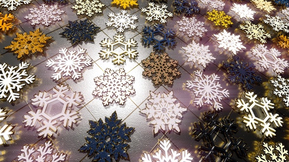 Colorful Snowflakes Glitter 39 alt