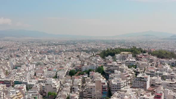 Aerial View Athens Greece