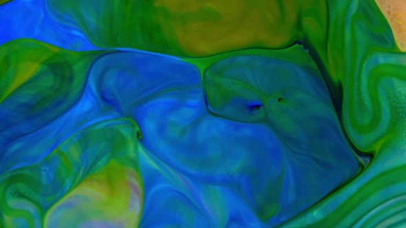 Abstract Colorful Sacral Liquid Waves Texture 691